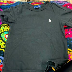 Black Ralph Lauren tee shirt boys size 4